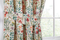 "Sundour Pencil Pleat Curtains Amaryllis By Iliv Interior Textiles Taped Top Curtains Cream 46X54""" - thumbnail 4