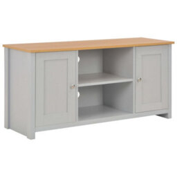Vidaxl Tv Cabinet Grey 120X39X58 Cm - thumbnail 1