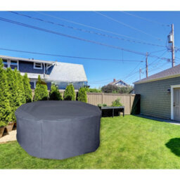 Evre  Mixed Grey Bali Day Bed Outdoor Garden Furniture Set With Canopy & Cover - thumbnail 8