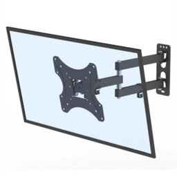 "Slim Tv Wall Bracket Mount 10 14 22 26 27 30 32 38 42"" Samsung Lg Sony Bush" - thumbnail 3