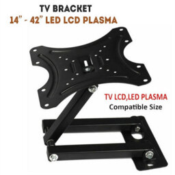 "Slim Tv Wall Bracket Mount 10 14 22 26 27 30 32 38 42"" Samsung Lg Sony Bush" - thumbnail 1