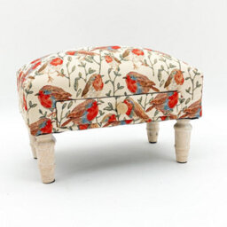 Minster Robin Fabric Footstool With Drawer - L25 X W45 X H28 Cm - thumbnail 2