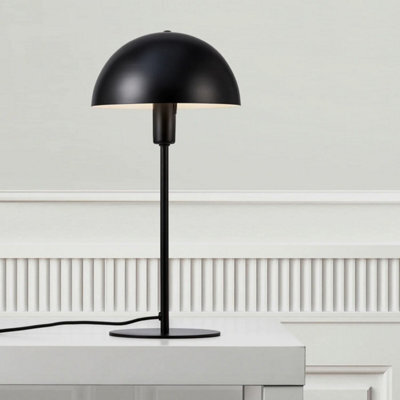 Nordlux Ellen Metal Table Lamp Dome Shade Black,mains - image 1