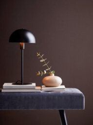 Nordlux Ellen Metal Table Lamp Dome Shade Black,mains - thumbnail 5