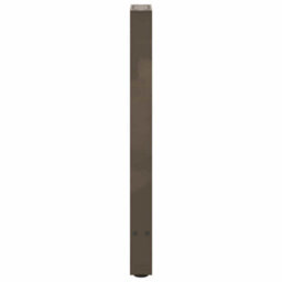 Berkfield Console Table Legs Natural Steel 2 Pcs 28X(72-73) Cm Steel - thumbnail 6