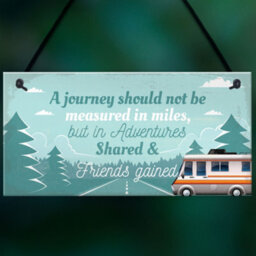 Red Ocean Journey Adventures Motorhome Caravan Decor Travelling Holiday Friendship Gifts - thumbnail 5