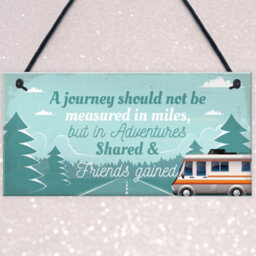 Red Ocean Journey Adventures Motorhome Caravan Decor Travelling Holiday Friendship Gifts - thumbnail 3