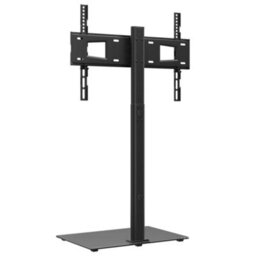 Berkfield Corner Tv Stand 1-Tier For 32-65 Inch Black - thumbnail 5