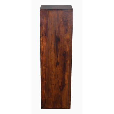 Buttercup Farm Jaipur Large Lamp Table - Sheesham Wood - L25 X W25 X H85 Cm - Honey Dark Finish - image 1