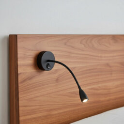 Ultra Beam Lighting Ultrabeam Wall Mounted Bedside Reading Light With An Adjustable Arm Black Finish 3 Watt 3000K Warm White Led - thumbnail 3