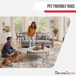 Decoranddecor Rug, Washable Rugs, Bedroom Kitchen Rugs, 80X150Cm, Non-Slip, Pet Friendly, Low Pile, Abstract Rug - Trivon - thumbnail 9