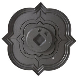 Wyld And Coco Novahome Irregular Black Frame Wall Mirror 51 Cm - Modern Framed Decorative Mirror - thumbnail 5