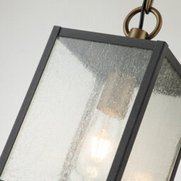 Luminosa Lighting Luminosa Kichler Lahden Outdoor Pendant Ceiling Light Weathered Zinc, Ip44 - thumbnail 4