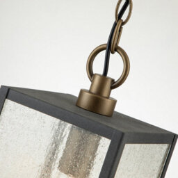 Luminosa Lighting Luminosa Kichler Lahden Outdoor Pendant Ceiling Light Weathered Zinc, Ip44 - thumbnail 2