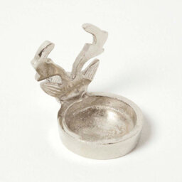 Homescapes Set Of 4 Stag Christmas Tea Light Holders - thumbnail 3