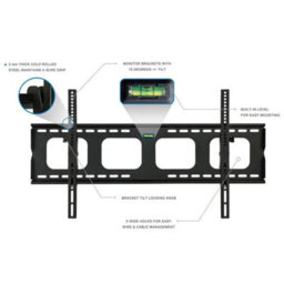 Heavy Duty Steel Tv Wall Bracket Hanging Rack - thumbnail 6