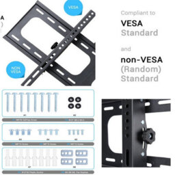 Heavy Duty Steel Tv Wall Bracket Hanging Rack - thumbnail 5