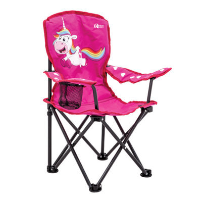 Quest Kids Unicorn Folding Camping Chair - image 1