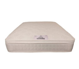 Knight Sleep Pillowtop 1000 Pocket Sprung With Memory Foam Micro Quilted Double Mattress - 4Ft6 - thumbnail 2