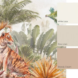 I Love Wallpaper Himalayan National Park Mural In Earthy Tones - thumbnail 3