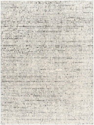 Livabliss Freud-Modern Ivory Black High Pile Living Dining Bedroom Rug 200 X 275 Cm Easy Care, Non Shedding - thumbnail 1