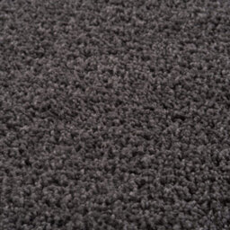 The Rugs Dark Grey Soft Plain Design Fluffy Shaggy Rugs And Runners High Pile Living Room Kitchen Hallway 380 - thumbnail 2