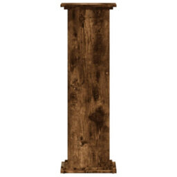 Walplus Plant Stand Smoked Oak 33X33X100 Cm Engineered Wood - thumbnail 5