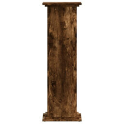 Walplus Plant Stand Smoked Oak 33X33X100 Cm Engineered Wood - thumbnail 4