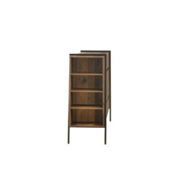 Timber Art Design Abbey Rustic Chest Of Drawers 4 Drawer Bedroom Living Room Storage Industrial - thumbnail 4