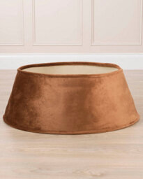 Werchristmas 70 Cm Mocha Velvet Christmas Tree Collar - thumbnail 5