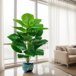 100Cm Artificial Palm Tree 18 Leaves Plant For Home Decor - thumbnail 3