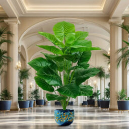 100Cm Artificial Palm Tree 18 Leaves Plant For Home Decor - thumbnail 5