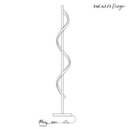 Pagazzi Lighting Pagazzi Juno Led Sculptural Putty Floor Lamp - thumbnail 8