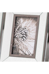 Tristan Mirror, Wood Frame Rustic Modern Wall Decor - thumbnail 2