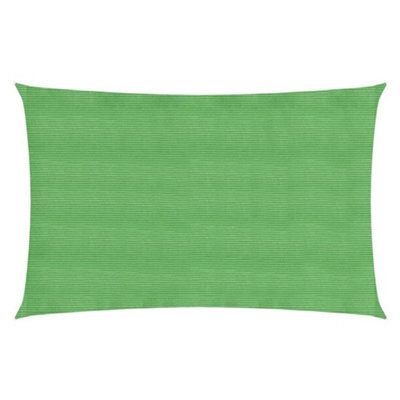 Berkfield Sunshade Sail 160 G/m2 Light Green 2X4.5 M Hdpe - image 1