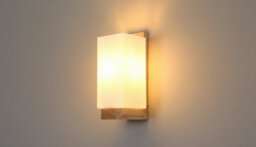 2X Indoor Wooden Wall Lights For Bedroom