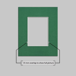 Ak Frames 10X8 Emerald Picture Mounts To Fit 7X5 Aperture Size - Mount Board Only (No Frame Included) - thumbnail 4