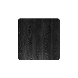 Living And Home Heavy Duty Square Black Wooden Folding Table With Metal Leg For Indoor 700 X 700 mm - thumbnail 3