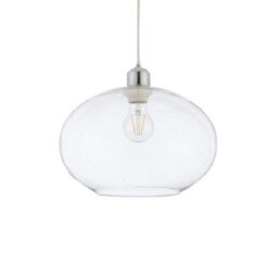 Luminosa Lighting Kulo Clear Bubble Glass 1 Light Easy Fit Ceiling Shade (Shade Only) - thumbnail 2