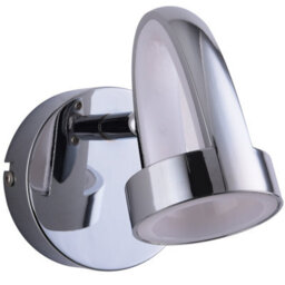 Harper Living Led Wall Spotlight, 1 Light Polished Chrome Non-Dimmable, Warm White 3000K - thumbnail 7