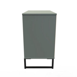 Tamworth 3 Drawer Chest Of Drawers In Reed Green (Ready Assembled) - thumbnail 2