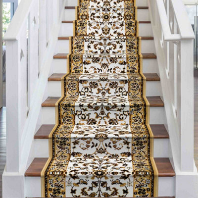 Traditional Stair Runner - Soft & Durable Carpet Runner For Stairs & Staircases, Multiple Lengths - image 1