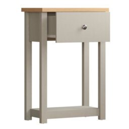 Lassic Vida Designs Arlington Grey 1 Drawer Console Table With Undershelf - thumbnail 8
