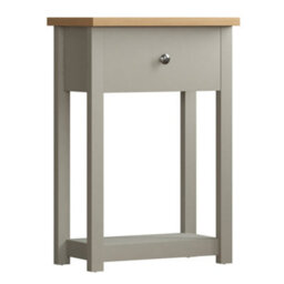 Lassic Vida Designs Arlington Grey 1 Drawer Console Table With Undershelf - thumbnail 7