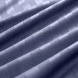 Ameha Stripe Duvet Set Reversible Bedding Set With Pillowcase Breathable Microfiber Quilt Cover Washed Blue Single Size 135X200Cm - thumbnail 6