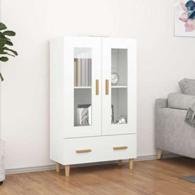 Berkfield Highboard White 70X31X115 Cm Engineered Wood - image 1
