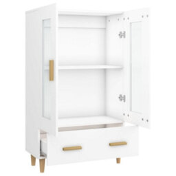 Berkfield Highboard White 70X31X115 Cm Engineered Wood - thumbnail 6