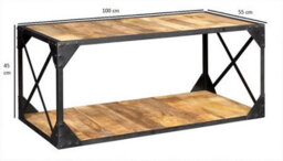 Buttercup Farm Ascot Coffee Table - Wood - L55 X W100 X H45 Cm - thumbnail 6