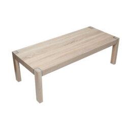 Orsina Natural Set Of Two Nesting Tables, Modern Wooden Coffee Tables For Living Room, Nesting Coffee Table Set - thumbnail 3