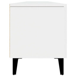 Berkfield Modern Tv Cabinet White 180X31.5X40 Cm Engineered Wood - thumbnail 8